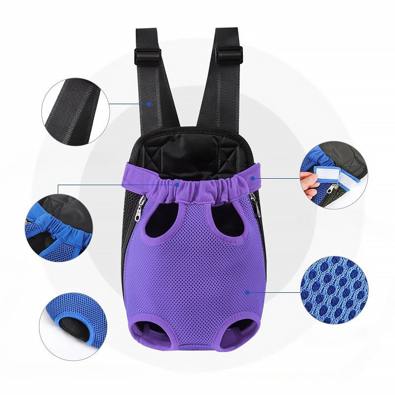 Breathable Portable Pet Dog Carrier - Tail Waggers