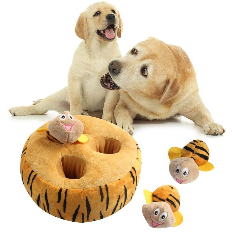 Honey Bee Pet Voice Plush Toys - Tail Waggers