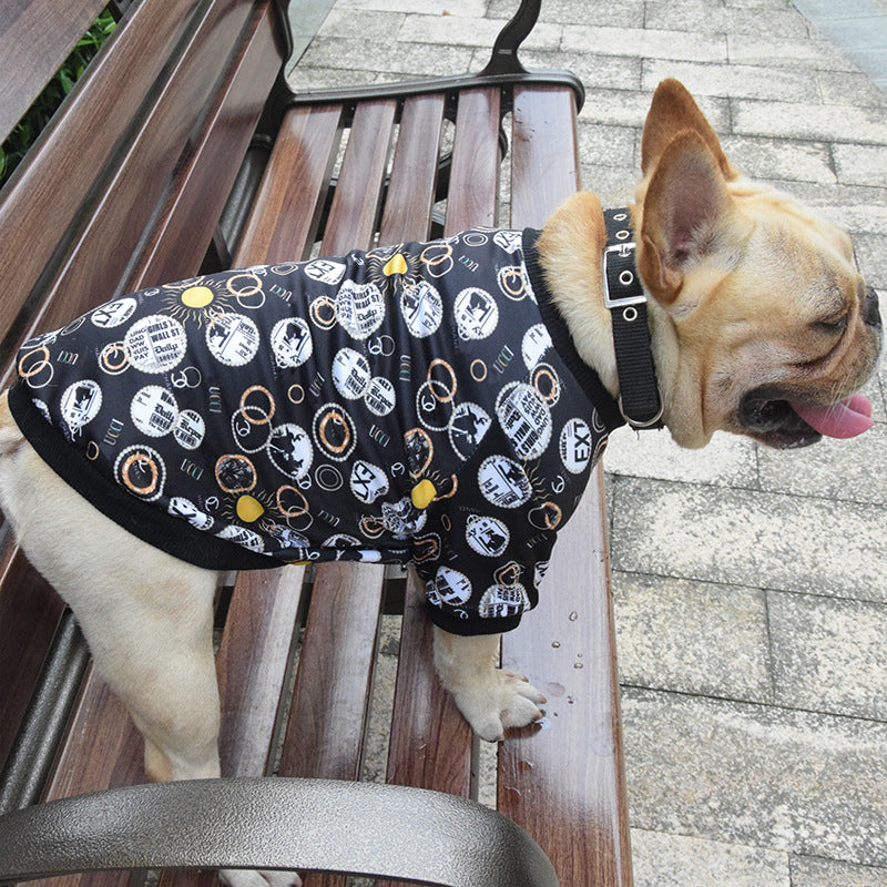 Printed Pet Dog Clothes - Tail Waggers