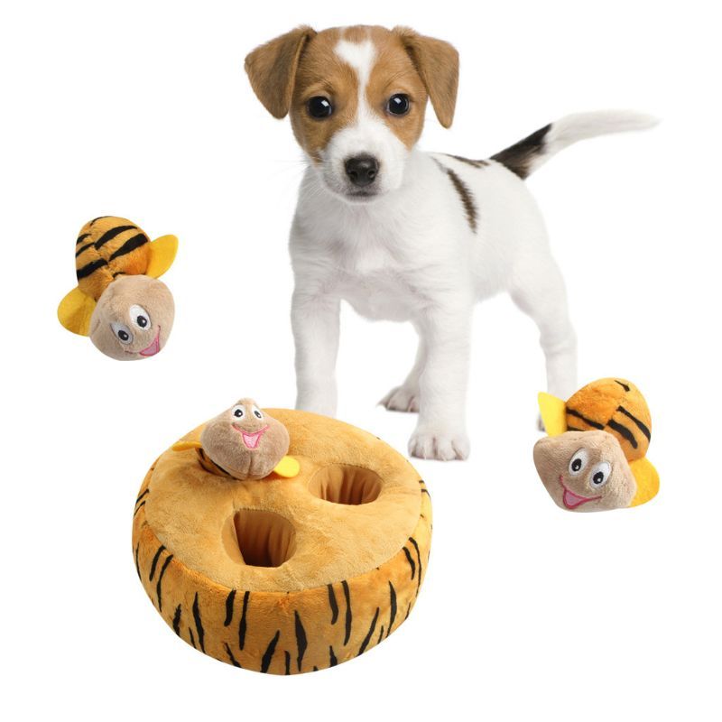 Honey Bee Pet Voice Plush Toys - Tail Waggers