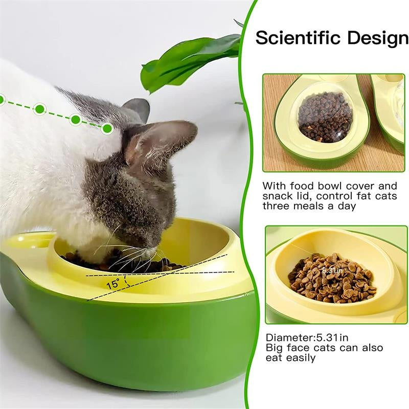 Automatic Avocado Slow Food Feeding Bowl - Tail Waggers