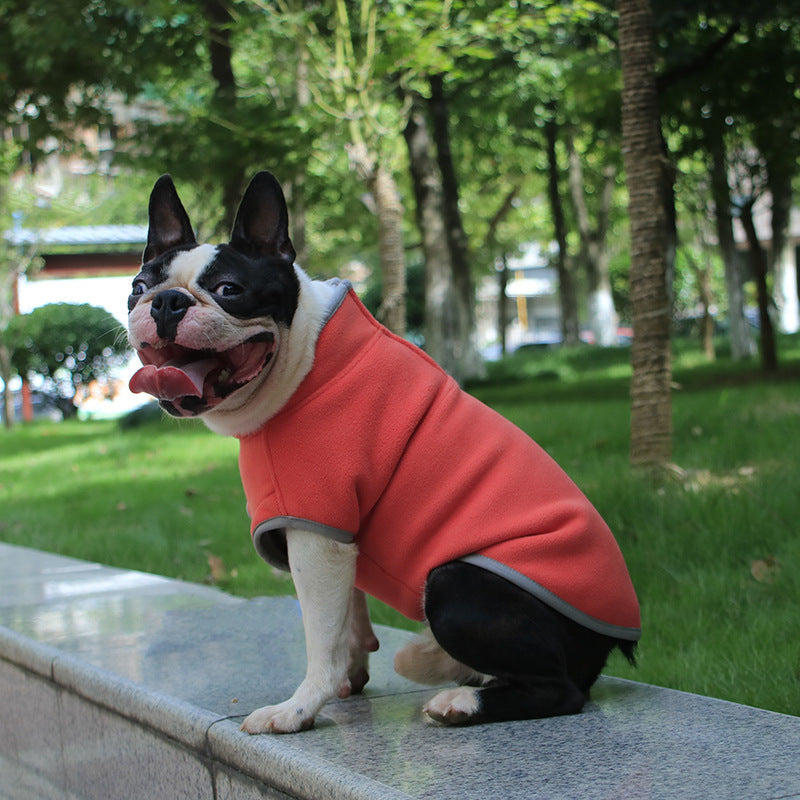 Pet Fleece Sweater - Tail Waggers