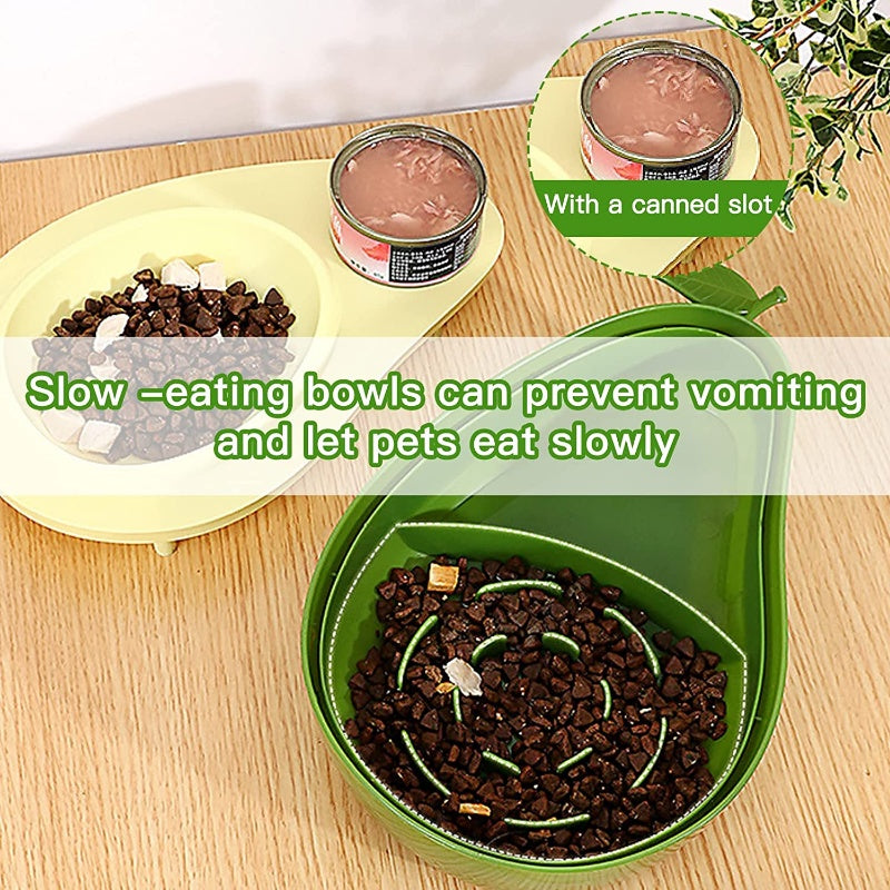 Automatic Avocado Slow Food Feeding Bowl - Tail Waggers