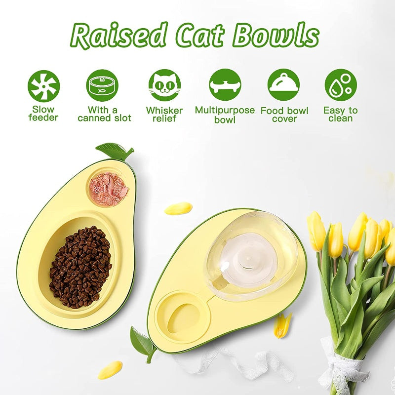 Automatic Avocado Slow Food Feeding Bowl - Tail Waggers