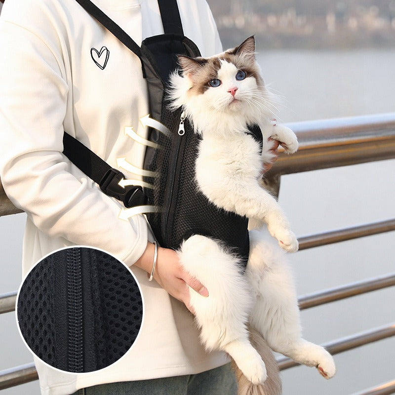 Breathable Portable Pet Dog Carrier - Tail Waggers