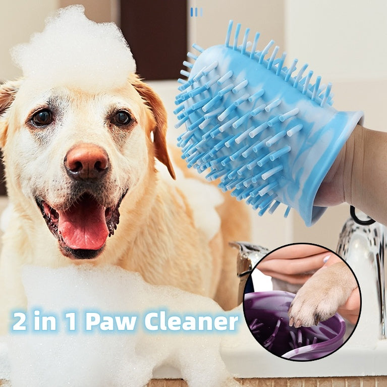 2 In 1 Portable Dog Paw Cleaner Cup - Tail Waggers