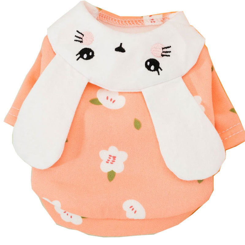 Little Rabbit Shaped Pet Sweatshirt - Tail Waggers